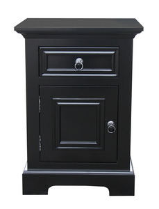 Black Furniture, Black Bedside